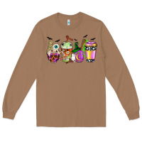Toasted Coconut Halloween coffee cups Long Sleeve Tee - NancyCooperArtShop