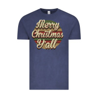 Vintage Denim Merry Christmas Y'all Vintage Tee - Bettercallsaul