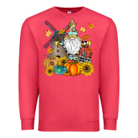 Cardinal Happy Fall Premium Sweatshirt - CowhideDigitalArt