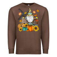 Chestnut Happy Fall Premium Sweatshirt - CowhideDigitalArt
