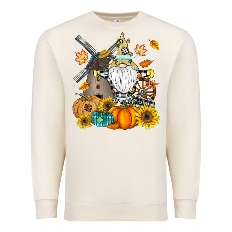 Happy Fall Premium Sweatshirt by CowhideDigitalArt | Teevron