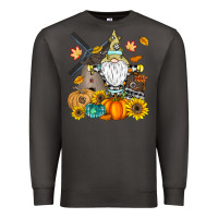Smoke Happy Fall Premium Sweatshirt - CowhideDigitalArt