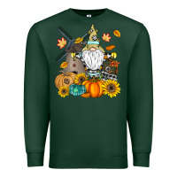Sports Green Happy Fall Premium Sweatshirt - CowhideDigitalArt
