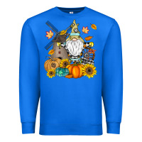 True Royal Happy Fall Premium Sweatshirt - CowhideDigitalArt