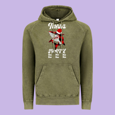 Nonna Shark Doo Doo Vintage Hoodie Designed By Bettercallsaul