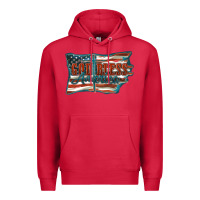 Cardinal God Bless America Premium Hoodie - FaDigitalArtStudio