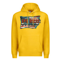 Lemon God Bless America Premium Hoodie - FaDigitalArtStudio