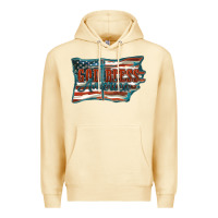 Pina Colada God Bless America Premium Hoodie - FaDigitalArtStudio