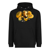 Black Pumpkin Heavyweight Hoodie - LillyAllenDesigns