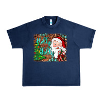 Navy holly jolly Urban Heavy Tee - JahusDesignShop