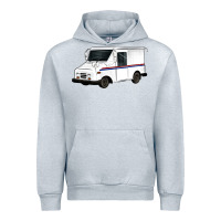 Heather Grey mail truck Urban Hoodie - Artiststas