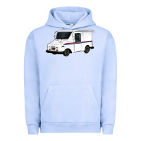 Pigment Grape Ice mail truck Urban Hoodie - Artiststas