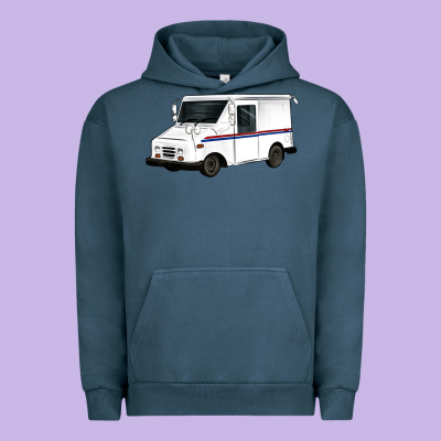 Mail Truck Urban Hoodie Designed By Artiststas