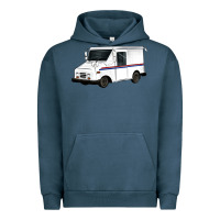 Pigment Midnight Navy mail truck Urban Hoodie - Artiststas
