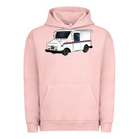 Pigment Salmon mail truck Urban Hoodie - Artiststas