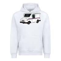White mail truck Urban Hoodie - Artiststas