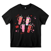 Black cup disorder valentine's day Heavy Core Tee - MaliasSmallBusiness