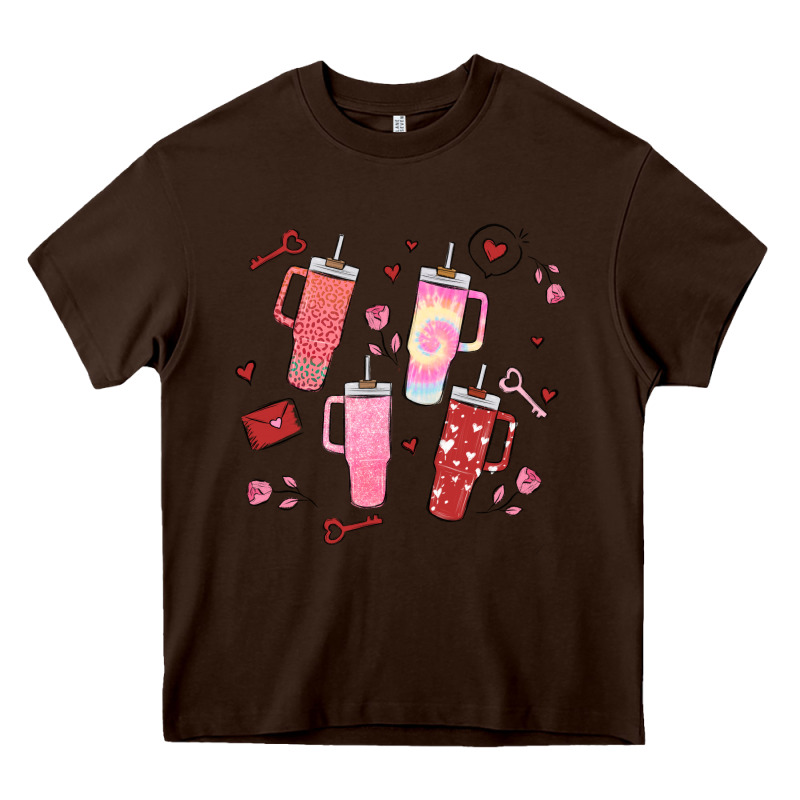 Cup Disorder Valentine's Day Heavy Core Tee by MaliasSmallBusiness | Teevron