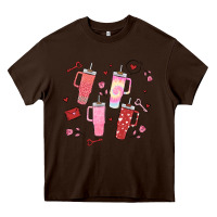 Chocolate Brown cup disorder valentine's day Heavy Core Tee - MaliasSmallBusiness