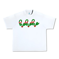 White Christmas Ho Ho Ho Urban Heavy Tee - Bettercallsaul