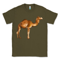 Army Green camel Classic Tee - BarkalooDesign