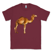 Burgundy camel Classic Tee - BarkalooDesign