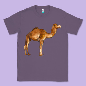 Camel Classic Tee Designed By Barkaloodesign