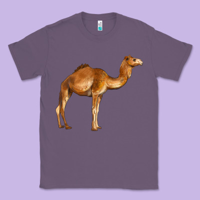Camel Classic Tee Designed By Barkaloodesign