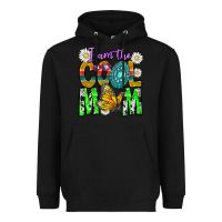 Black I'm The Cool Mom Heavyweight Hoodie - CowhideDigitalArt