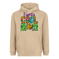 Mushroom I'm The Cool Mom Heavyweight Hoodie - CowhideDigitalArt