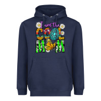 Navy I'm The Cool Mom Heavyweight Hoodie - CowhideDigitalArt