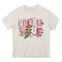 Cream valentine Heavy Core Tee - MaliasSmallBusiness