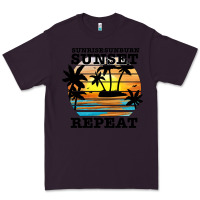 Plum sunrise sunburn sunset repeat Premium Tee - JahusDesignShop