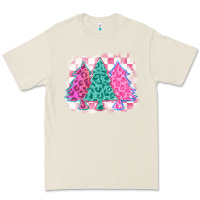 Bone christmas leopard trees Premium Tee - MaliasSmallBusiness