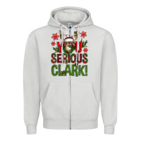 Dove Grey you serious clark with deer bbs Zipper Hoodie - BundleAndBundleShop