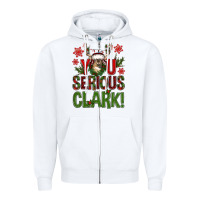 White you serious clark with deer bbs Zipper Hoodie - BundleAndBundleShop