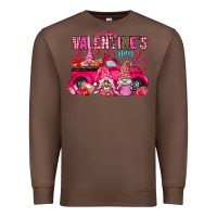 Chestnut Happy Valentines Day Premium Sweatshirt - CowhideDigitalArt