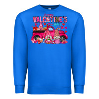 True Royal Happy Valentines Day Premium Sweatshirt - CowhideDigitalArt