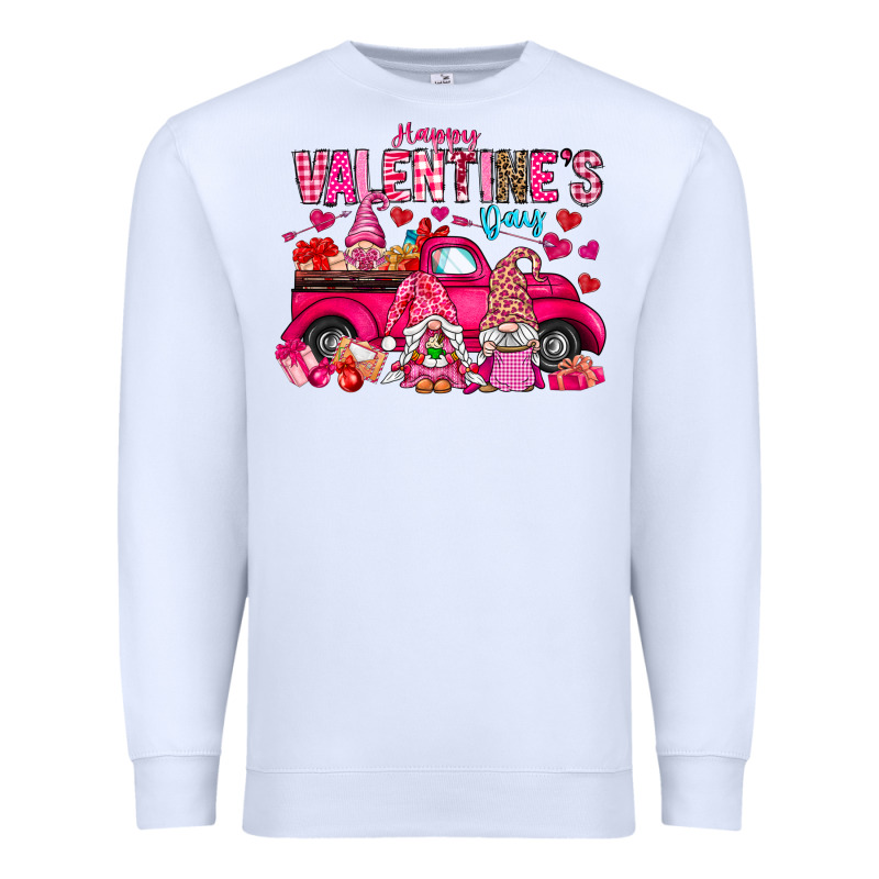 Happy Valentines Day Premium Sweatshirt by CowhideDigitalArt | Teevron