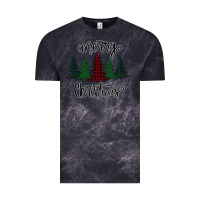 Cloud Black Merry Christmas Trees Vintage Tee - Bettercallsaul