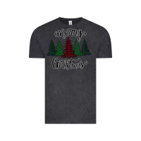 Vintage Black Merry Christmas Trees Vintage Tee - Bettercallsaul