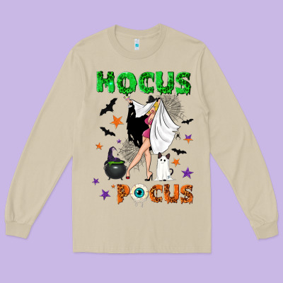Happy Halloween Long Sleeve Tee Designed By Nancycooperartshop