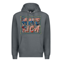 Rock America Premium Hoodie - FaDigitalArtStudio