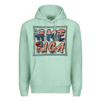 Seafoam America Premium Hoodie - FaDigitalArtStudio