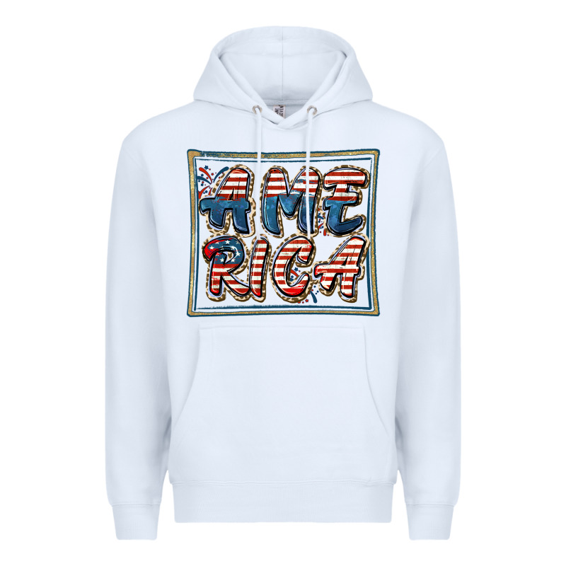 America Premium Hoodie by FaDigitalArtStudio | Teevron