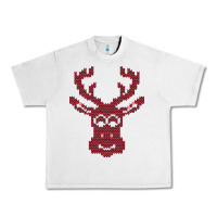 Lunar Rock Christmas Deer Ugly Urban Heavy Tee - Bettercallsaul