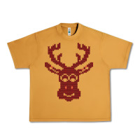 Peanut Butter Christmas Deer Ugly Urban Heavy Tee - Bettercallsaul