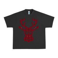 Pigment Black Christmas Deer Ugly Urban Heavy Tee - Bettercallsaul
