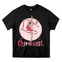 Black gymnast Heavy Core Tee - MaliasSmallBusiness