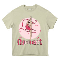 Mossy gymnast Heavy Core Tee - MaliasSmallBusiness